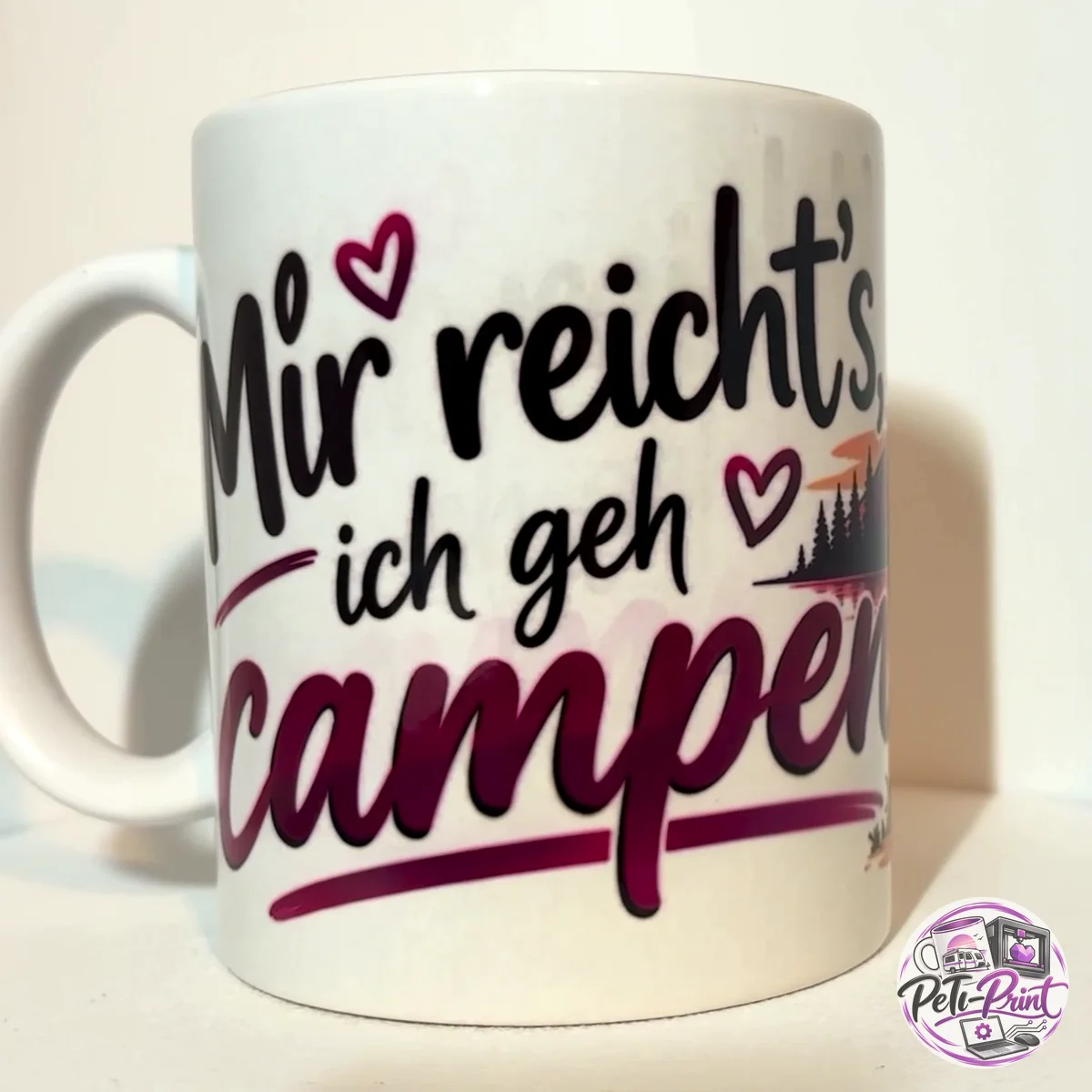 Camping-Tasse Wohnmobil